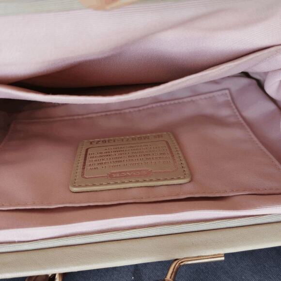 Coach Vintage Parker Op Art Shoulder Handbag No.13623 Signature C - Picture 8 of 12